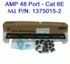 Patch Panel AMP, 48 Port, Chính hãng Cat 6E