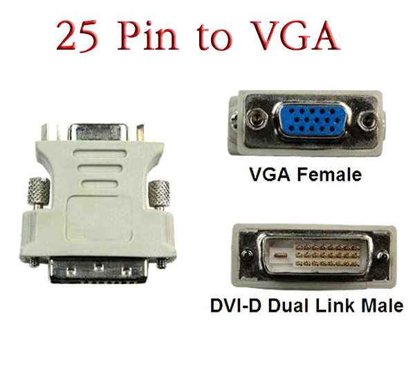 Đầu DV I-25 Pin to HDMI, Máy tính ra máy chiếu