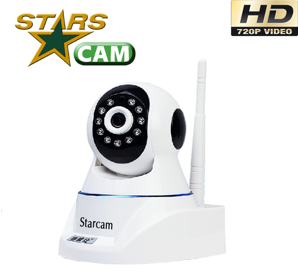 IP Camera HD720 Starcam Cắm là chạy