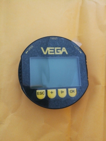 màn hình hiển thị, cài đặt cảm biến mức VEGA, commissioning display module VEGA PLICSCOM.XB