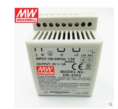 Bộ nguồn DC, Power Supply Meanwell DR-4505/12/15/24