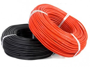 cáp điện cao áp DC, AGG silicone high voltage wire 25 30KV 40KV ,0.5, 0.75, 1.5, 2.5, 4, 6mm2