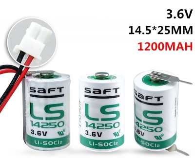 Pin PLC, Pin bộ điều khiển, France SAFT LS14250 3.6V lithium battery