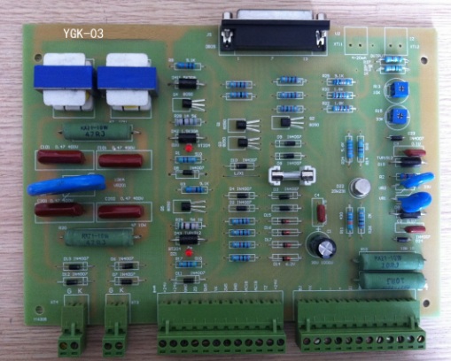 mạch điều khiển cho lọc bụi tĩnh điện, Electric dust removal trigger board, interface board, acquisition board, YGK-03 type