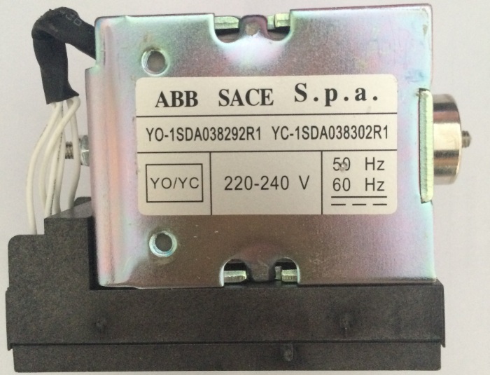 Cuộn hút cho máy cắt không khí ABB, closing brake coil YO/YC,  YO-1SDA038292R1, YC-1SDA038302R1