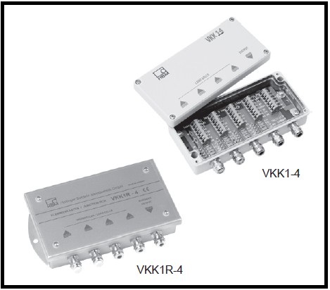 Hộp cầu đấu cân, HBM junction box, VKK1-4/VKK1R-4/VKK2-8/VKK2R-8/digital VKD2R-8/VKK2R-8Ex