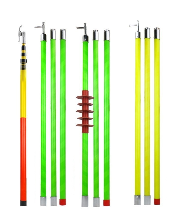 Sào thao tác, gậy cách điện, gậy vận hành, High-voltage pull rods, rods, insulated rods, operating rods