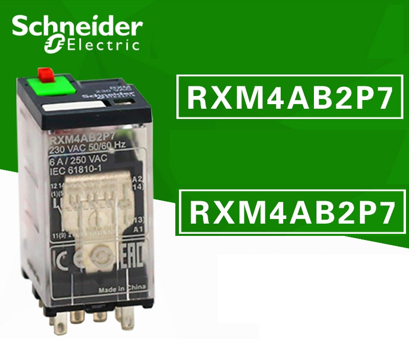 Role trung gian, Schneider relay RXM4AB2P7 AC220V 14 feet