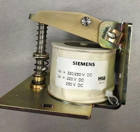 cuộn đóng cho máy cắt chân không Siemens 3TL61, vacuum contactor closing and closing coil 110VDC, 220VDC 12Ω