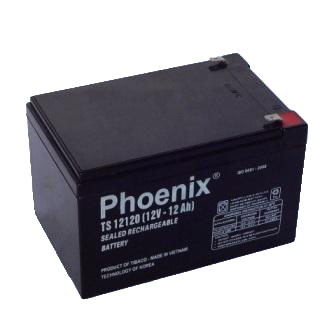 Bình ắc quy kín khí (AGM VRLA) Phoenix 12V-12Ah (TS12120)