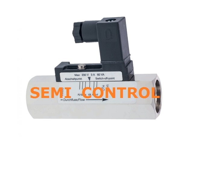 Công tắc lưu lượng, Switch-off-point flow sensor Abschaltpunkt, 10XM2030XG15S